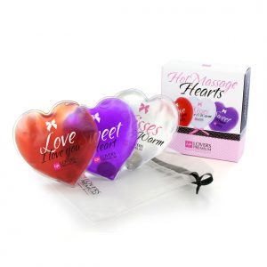 Lovers Premium Hot Massage Hearts (3pcs)