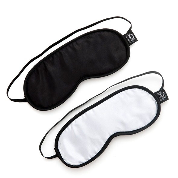 Fifty Shades of Grey Soft Twin Blindfold Set